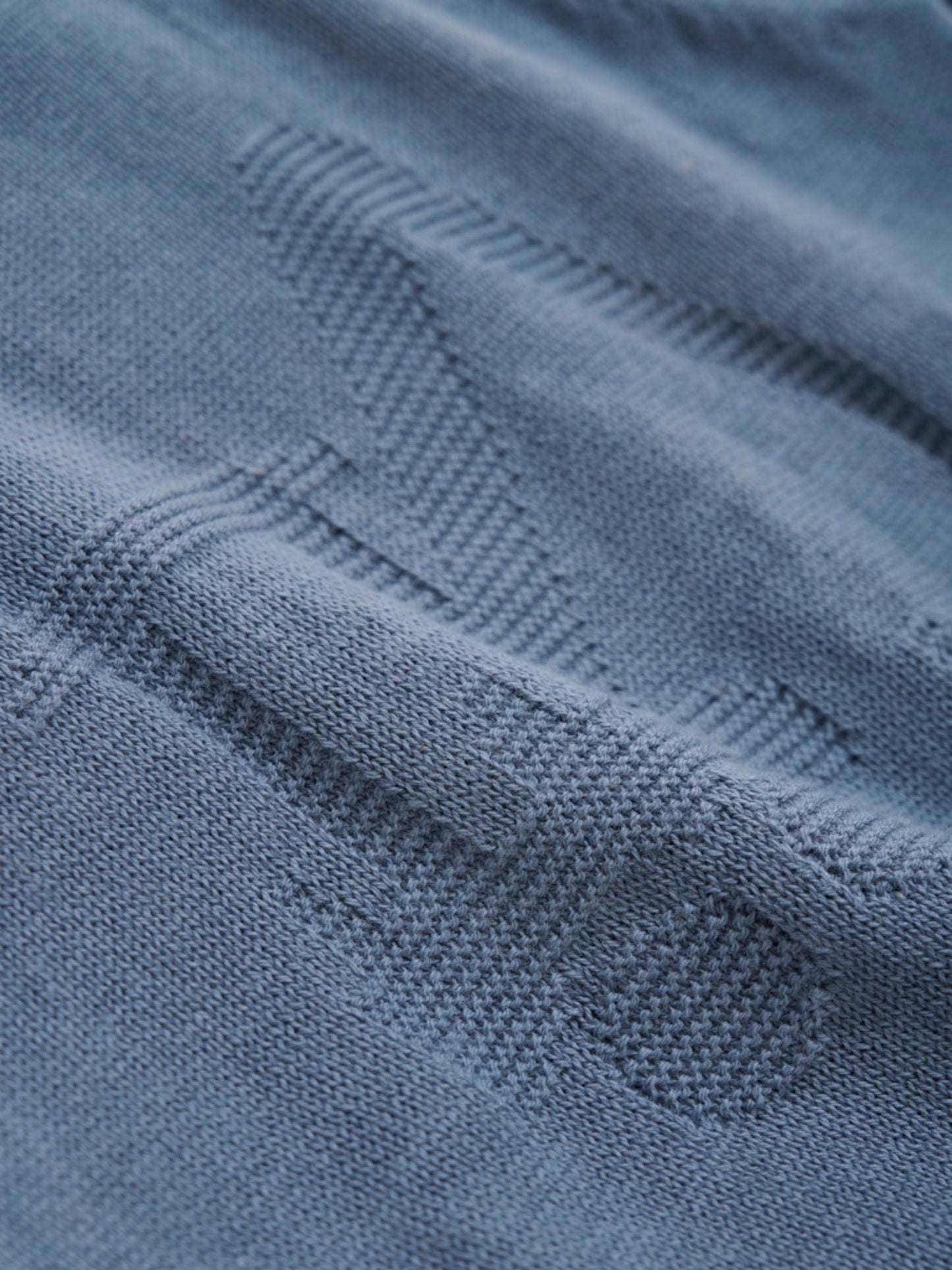 Minymo Strickweste – China Blue