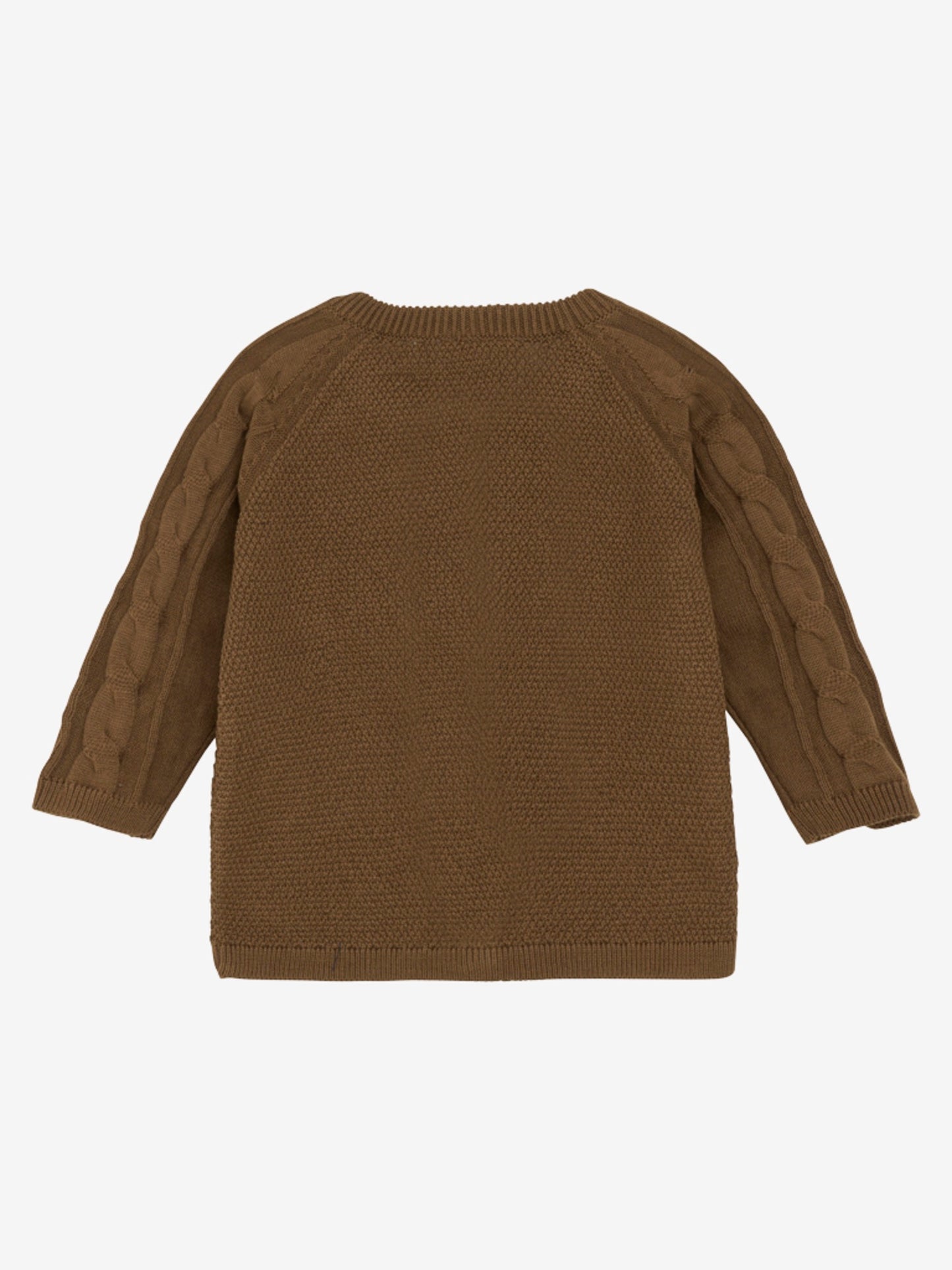 Minymo Strik Cardigan - Sepia