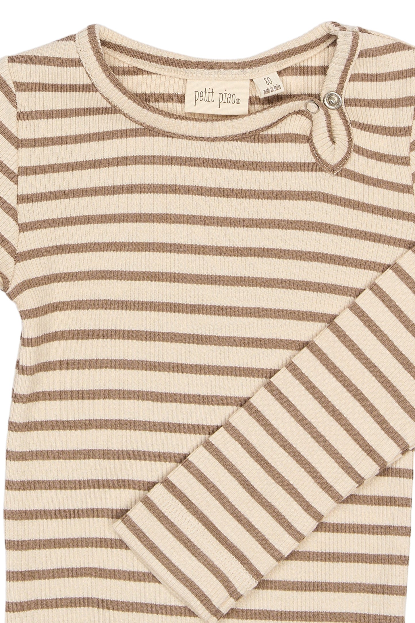Petit Piao Sky Body - Ginger Snap Striped