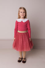 Indlæs billede til gallerivisning MarMar Solo Sun Ballerina Dotty Nederdel - Pink Rouge
