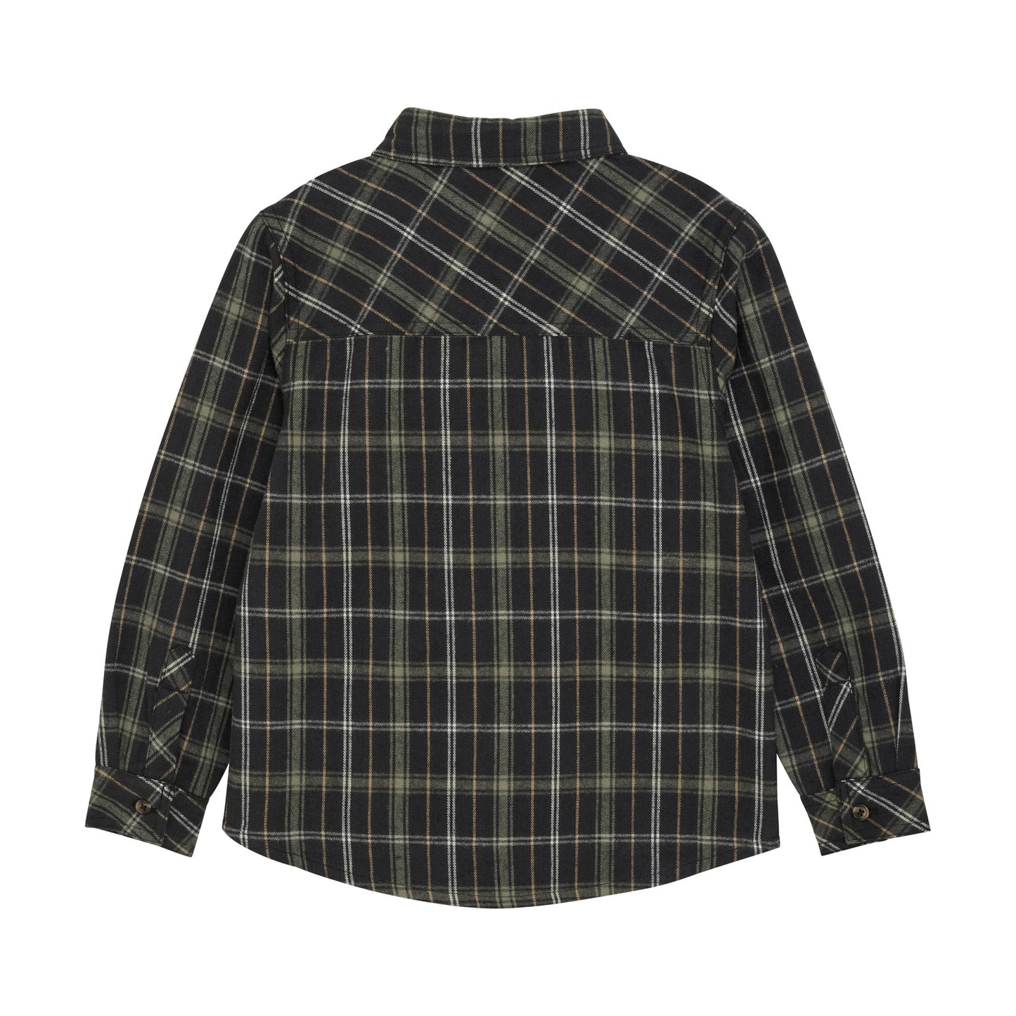 Minymo kariertes Hemd LS - Dark Navy