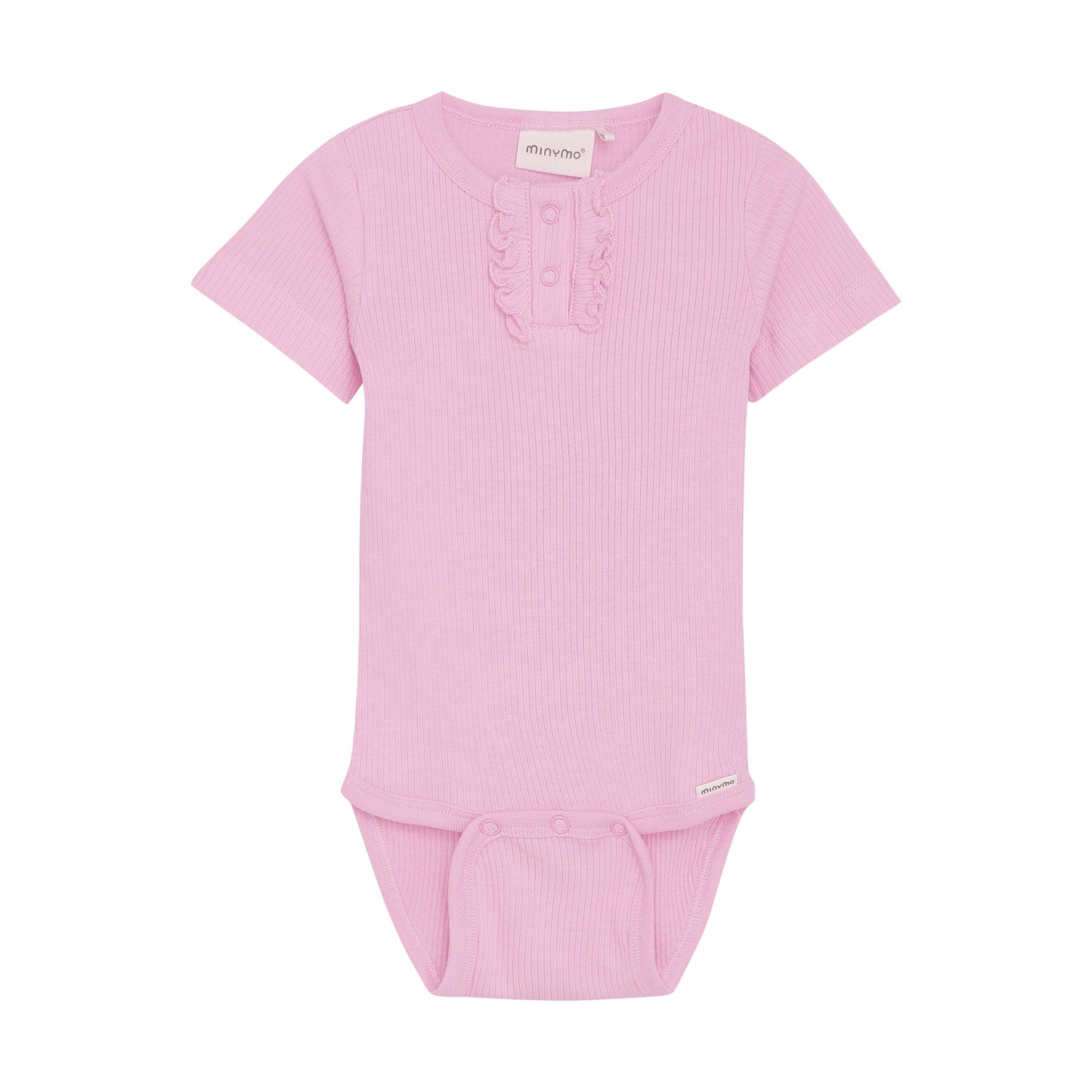 Minymo rib Body SS - Light Rose
