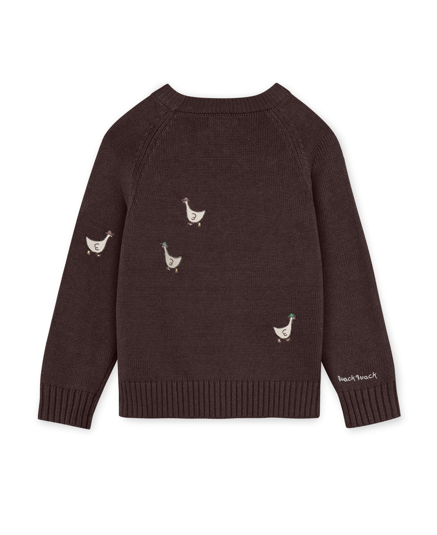 Fliink Mahdi strik Bluse - Coffee Bean