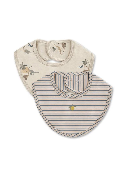 Konges Sløjd 2 PAK BIB - KUBI/STRIPE BLUIE