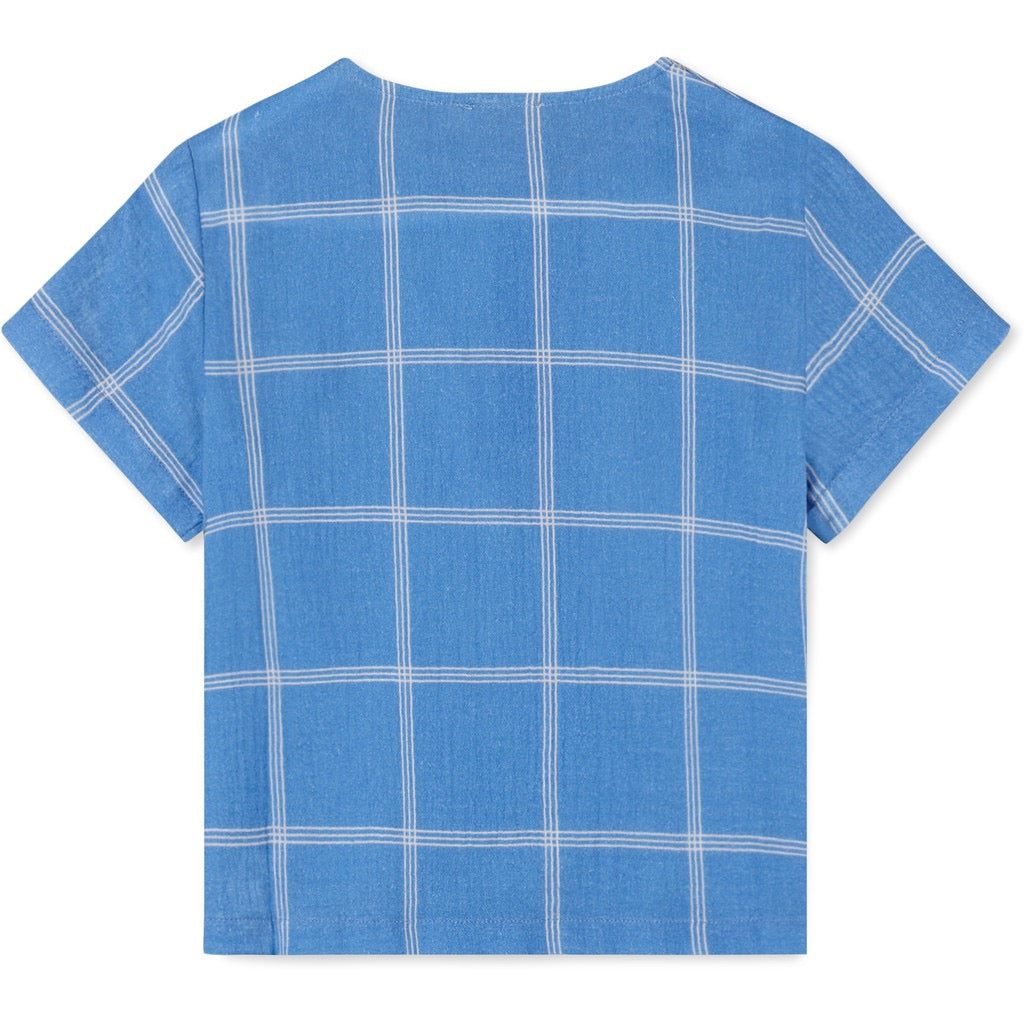 Fliink Cha Cha T-shirt SS - Marina Check