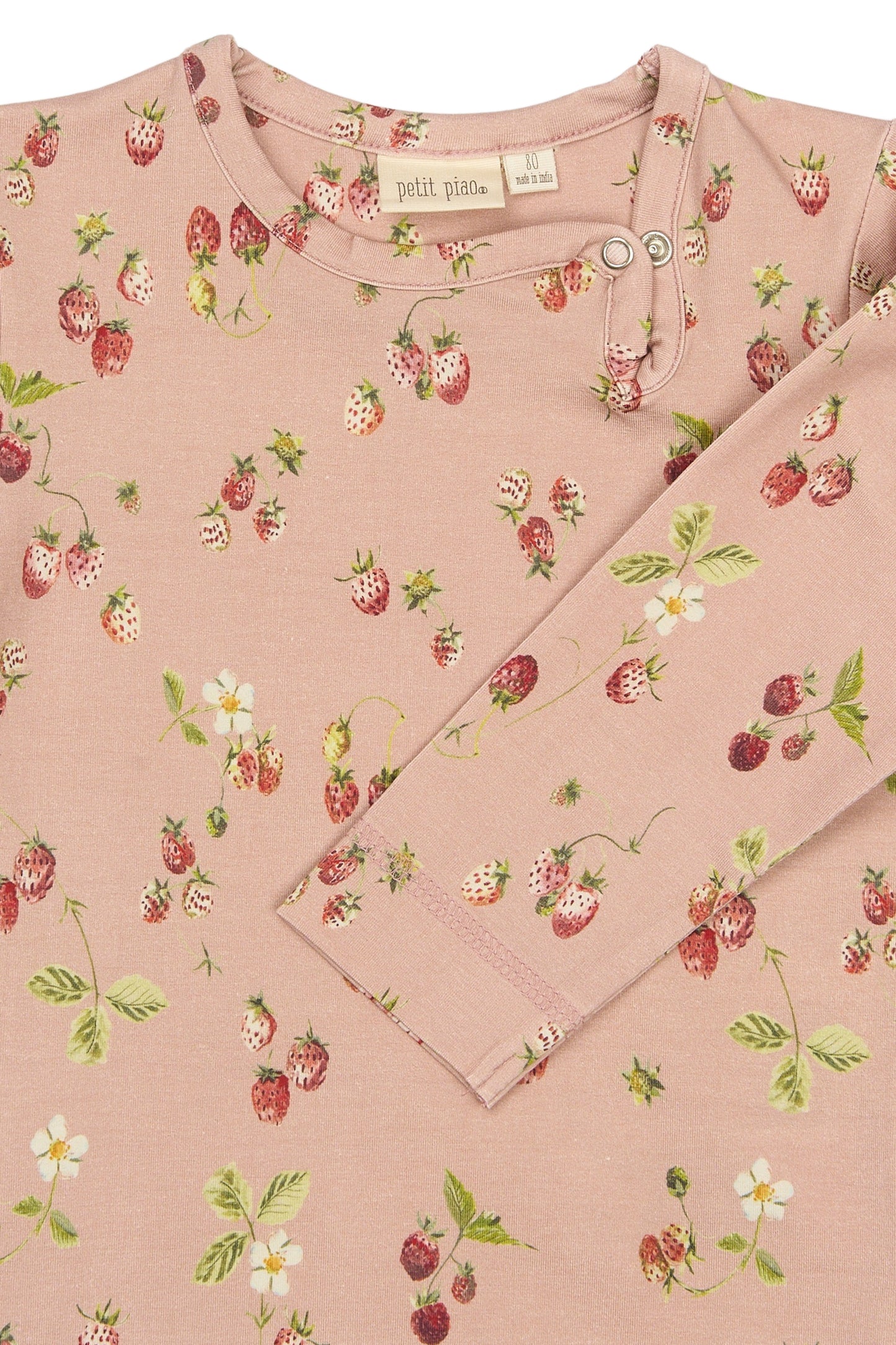 Petit Piao Star Body LS - Misty Rose Strawberry