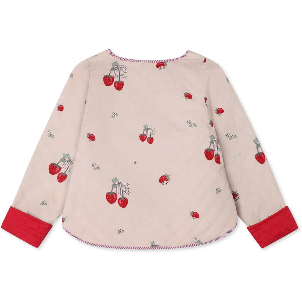 Fliink Kota Vendbar Strawberry Jakke - Sandshell