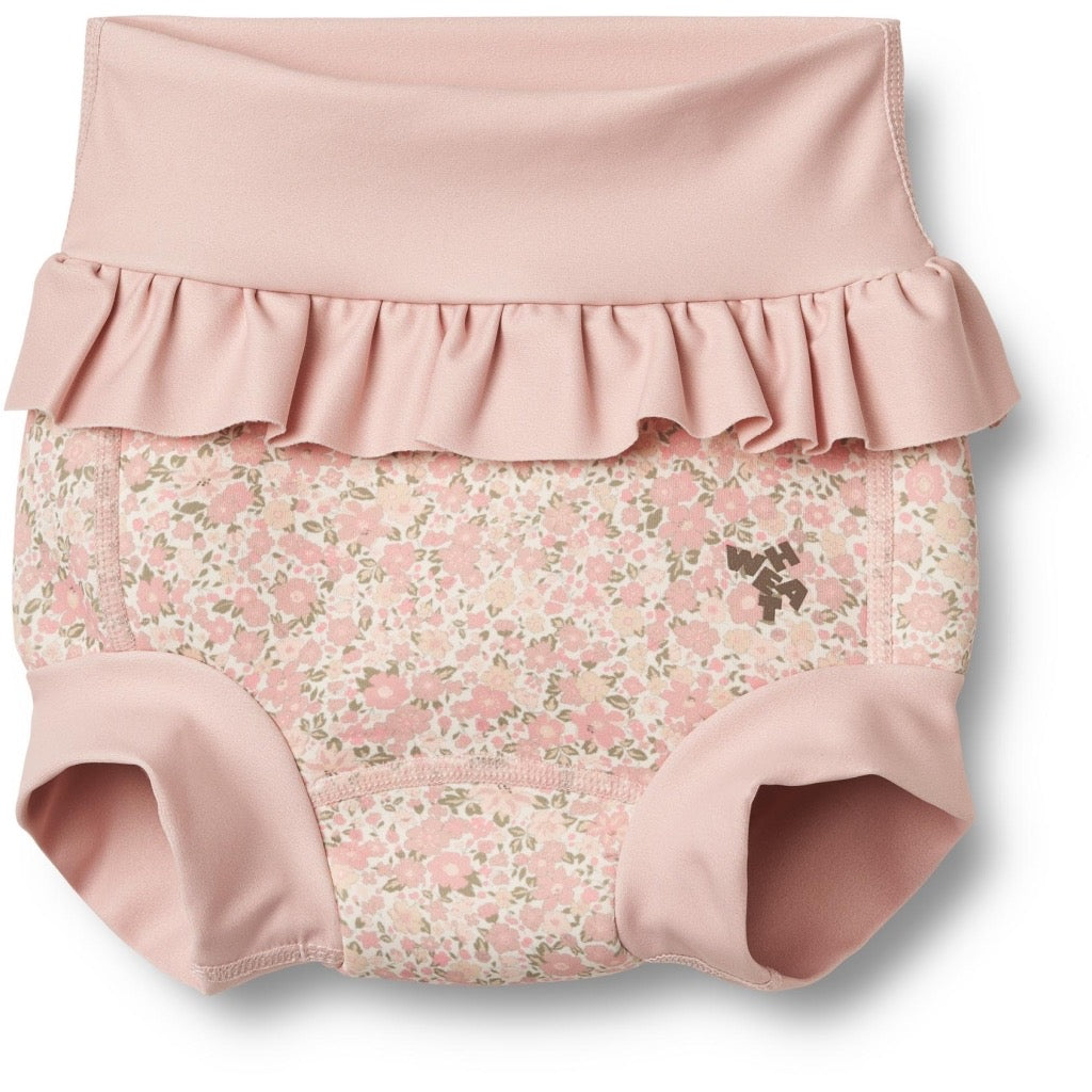 Wheat Rita Neopren  Badebukser - Ivory flower meadow