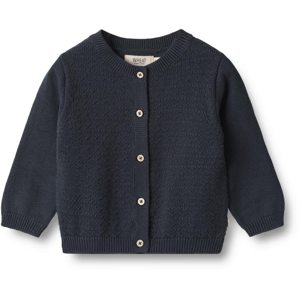 Wheat Bear Strick-Cardigan –  Navy