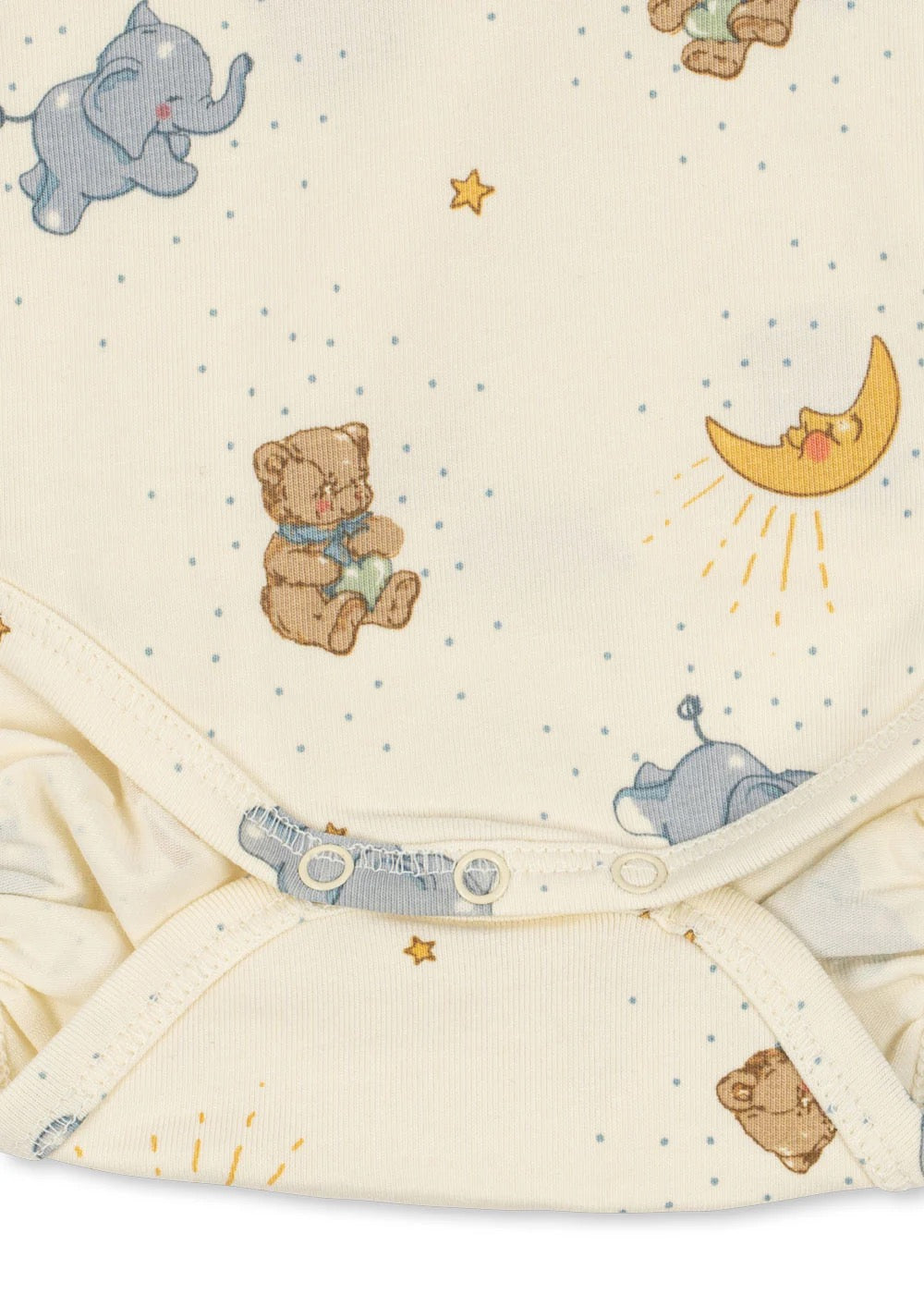 Konges Sløjd  NEWBORN BODY LS - CUCCIOLO