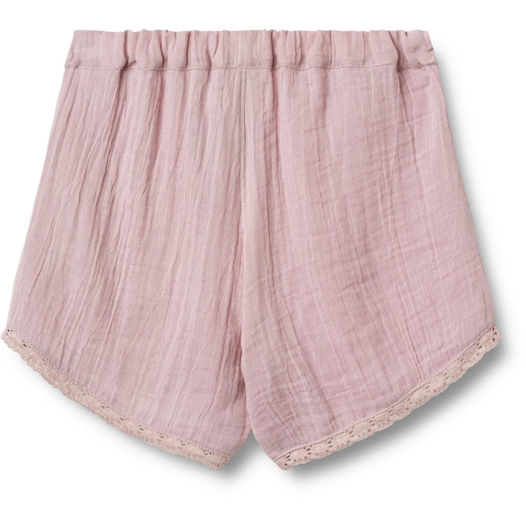 Wheat Ellen Lace Shorts - Lavender Mist