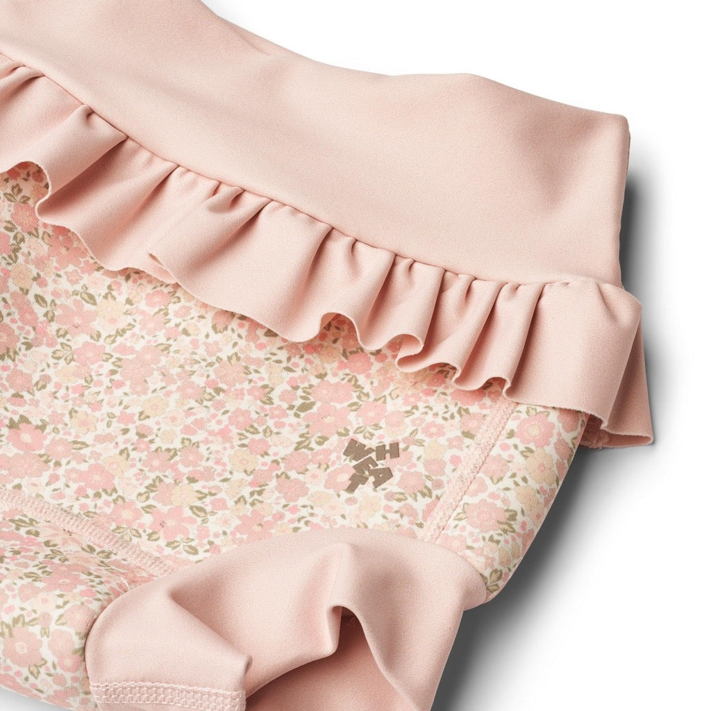 Wheat Rita Neopren  Badebukser - Ivory flower meadow