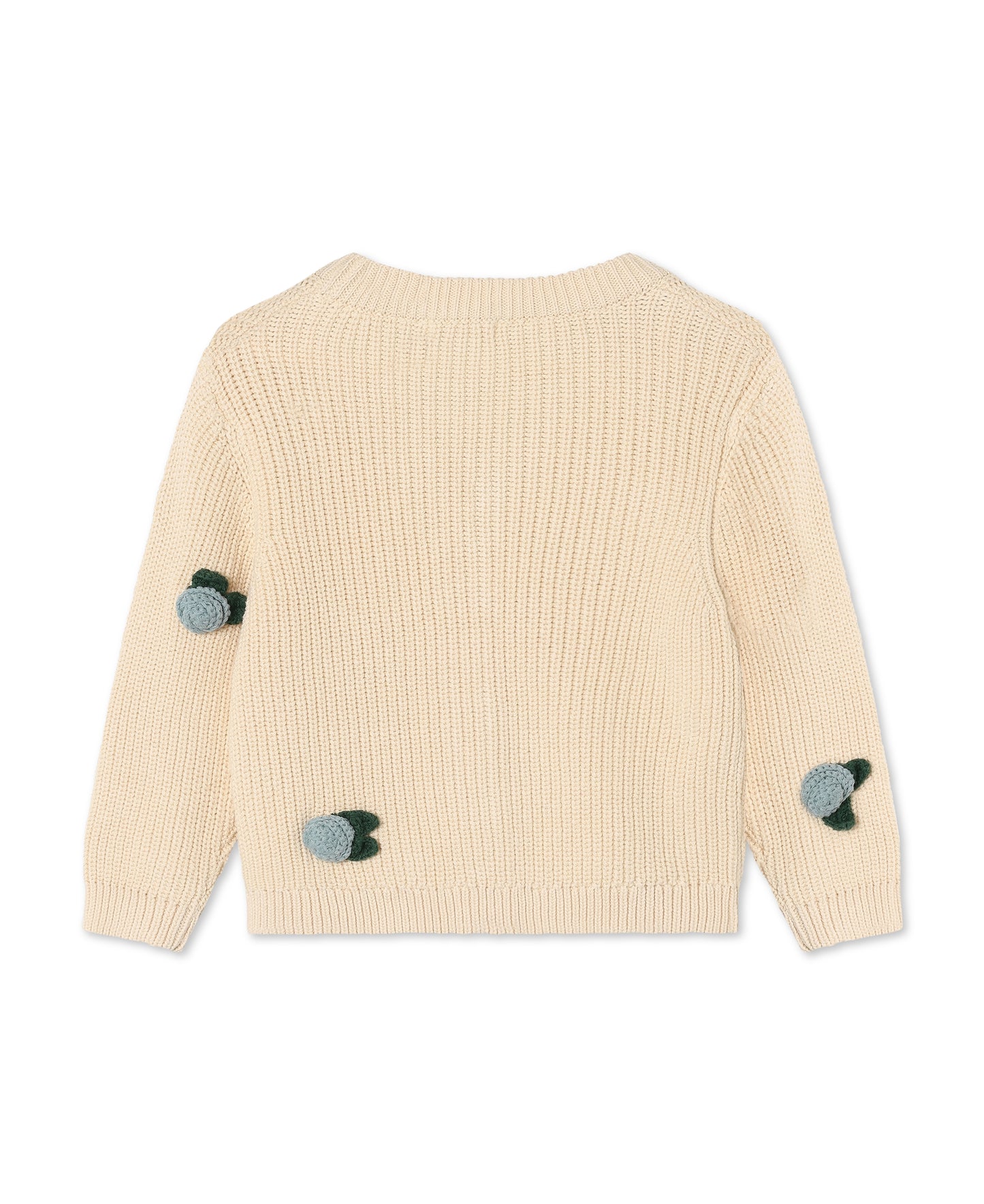 Fliink Cool Flower Cardigan - Sandshell
