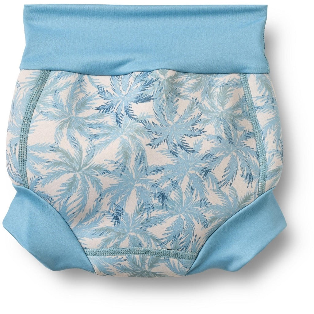 Wheat Anker Neoprene Svømmebukser - Blue palm