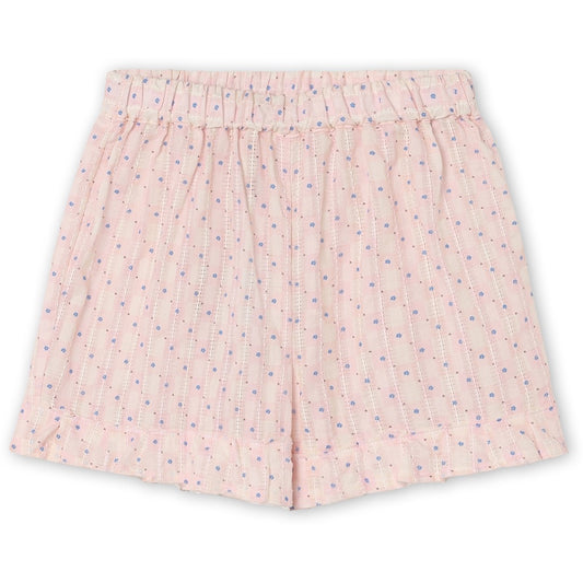 Fliink Zorro Ruffle Shorts - Icy Pink Check