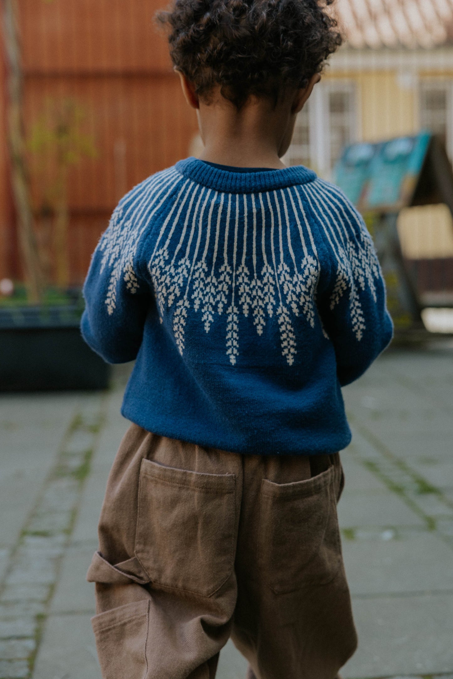 Fliink Alon Leaf Pullover - Insignia Blue