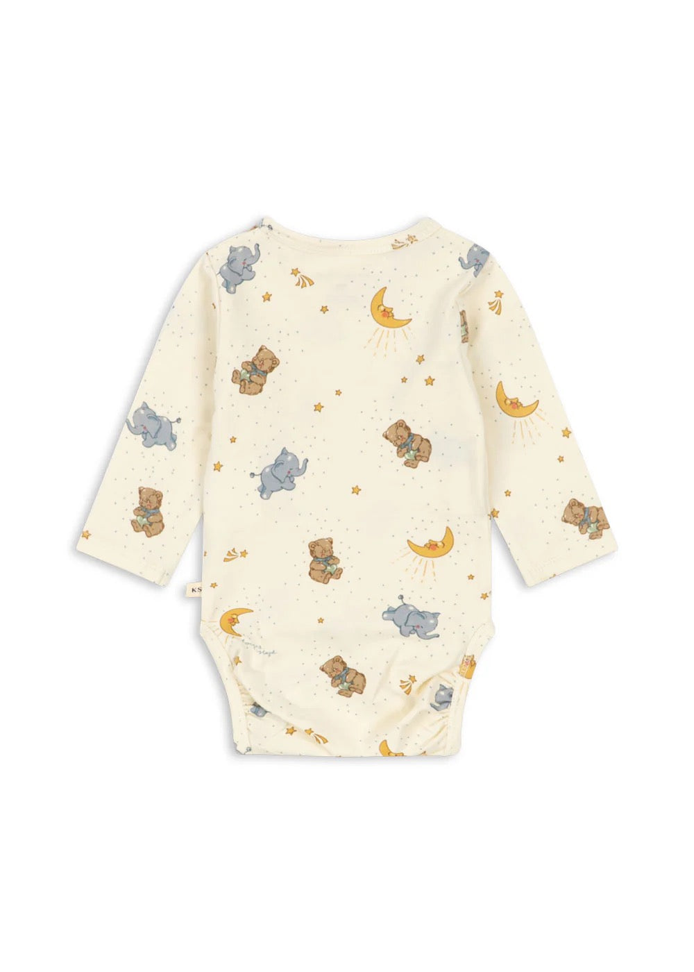 Konges Sløjd  NEWBORN BODY LS - CUCCIOLO
