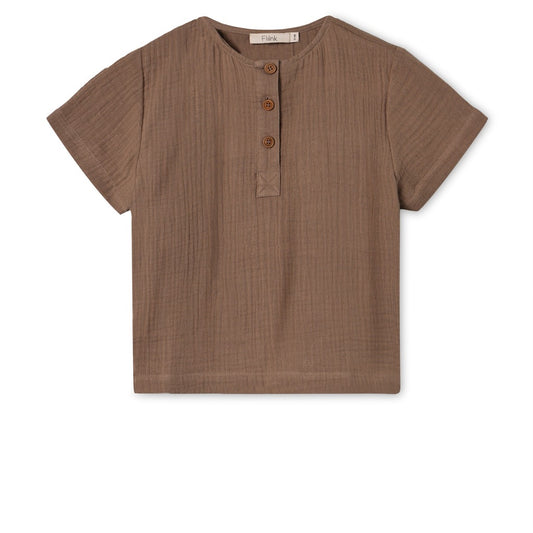 Fliink Cha Cha T-shirt SS - Pine Bark
