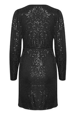 b.young Solia Wrap Kjole - Black