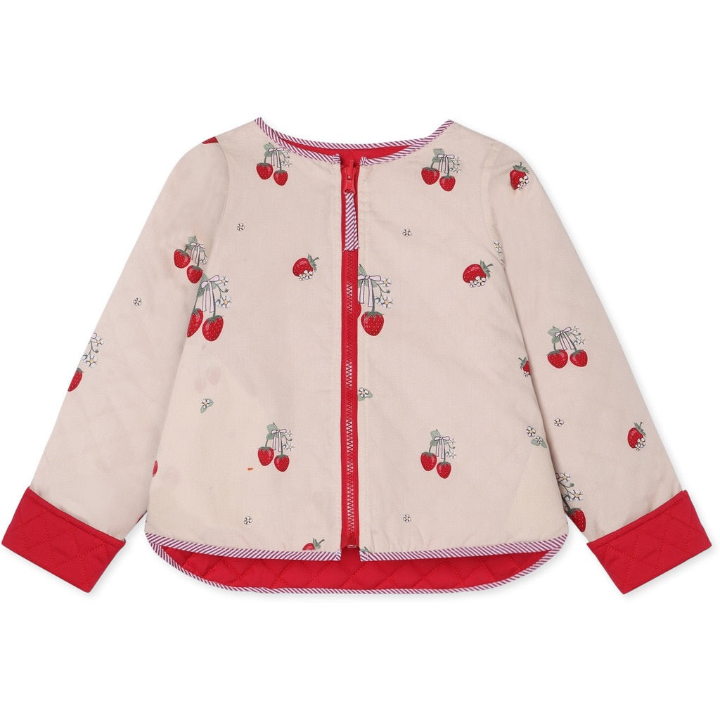 Fliink Kota Vendbar Strawberry Jakke - Sandshell
