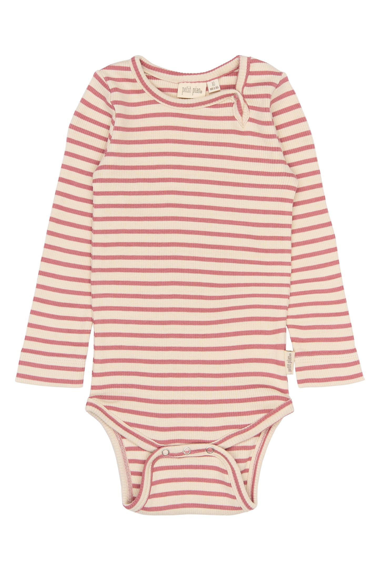Petit Piao Sky Body - Dusty Rose Striped