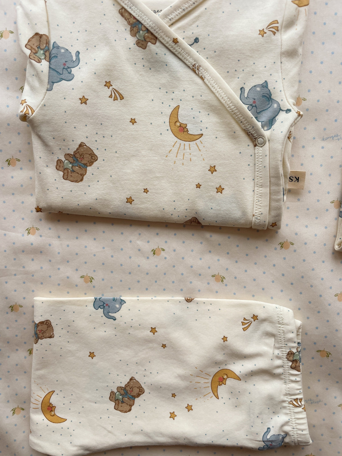 Konges Sløjd  NEWBORN BODY LS - CUCCIOLO