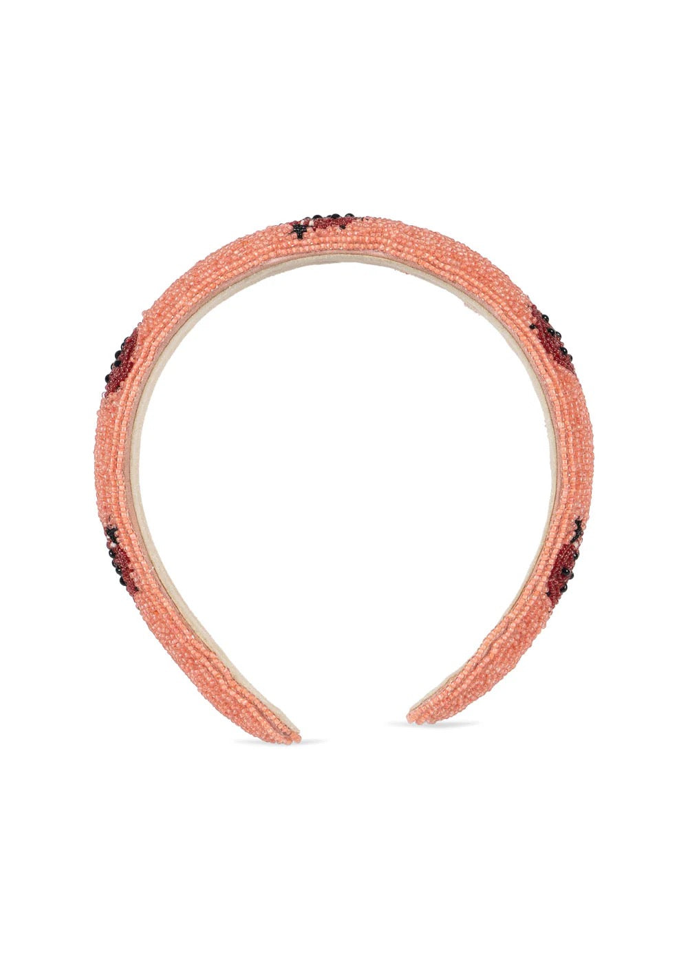 Konges Sløjd Hårbøjle med perler - mariehøne