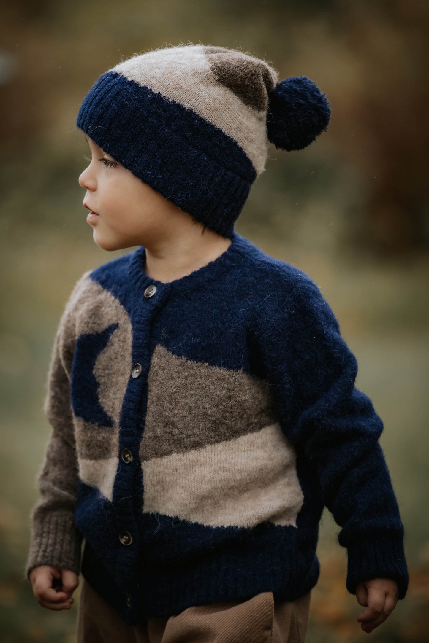 Fliink star alpaca moon Hue - Pine Bark