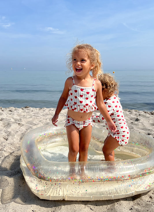 Konges Sløjd Hjerte POOL - TRANSPARENT CREAM