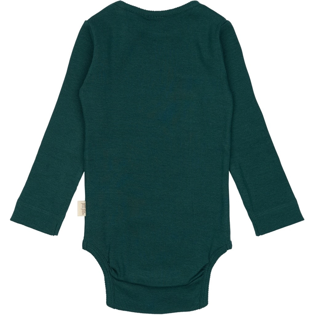 Petit Piao Body L/S Modal - Dark Sea