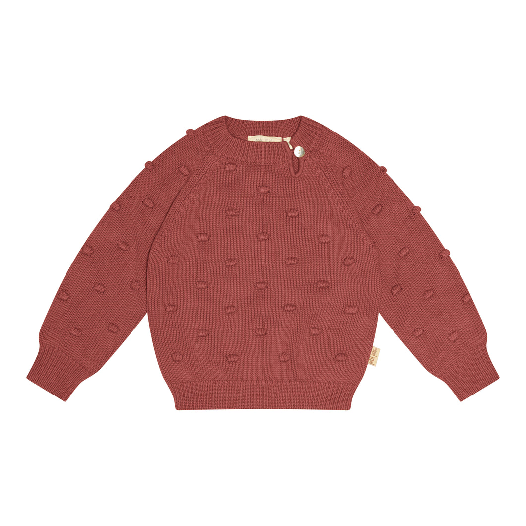 Petit Piao Strickpullover – Berry Dust
