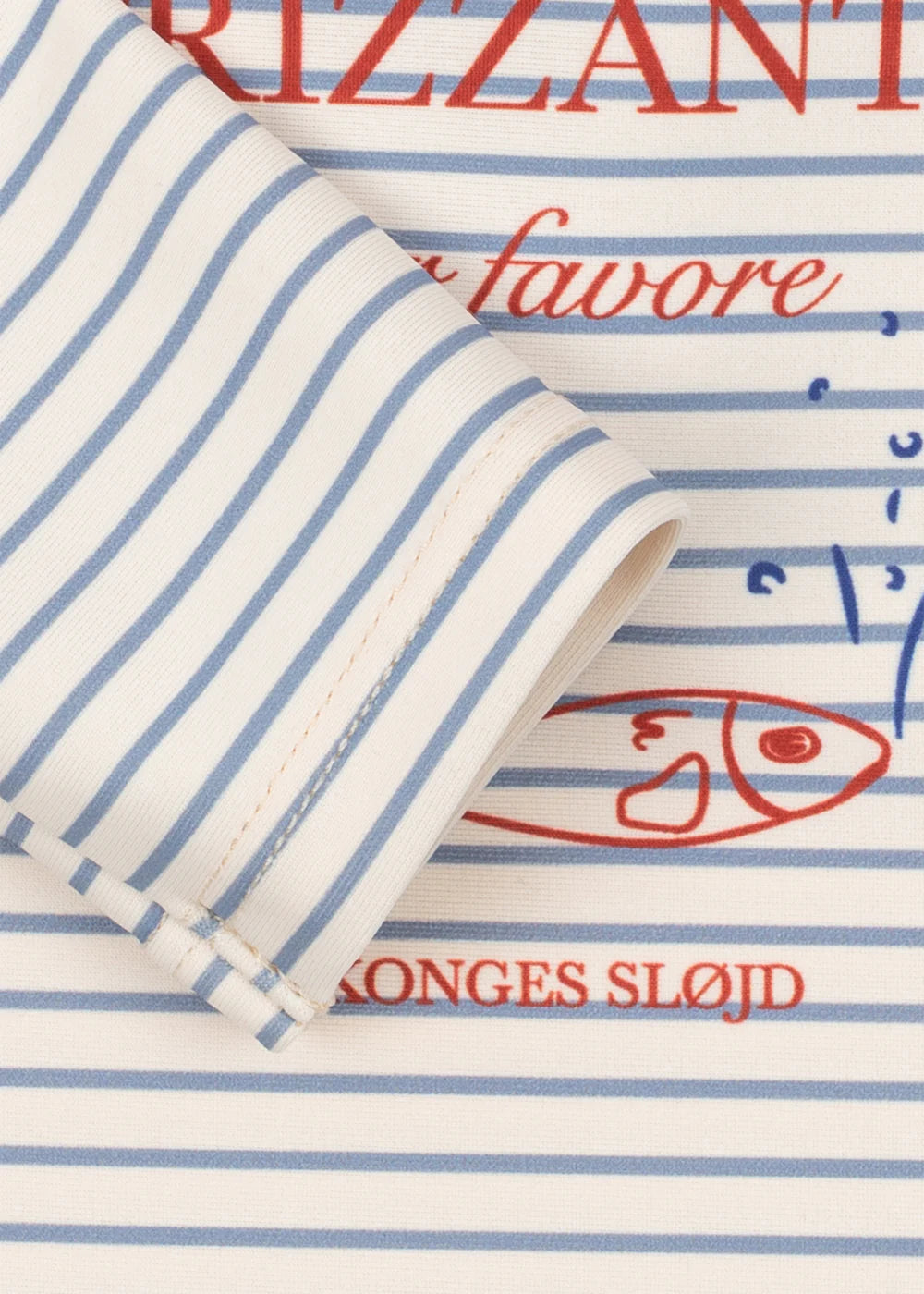 Konges sløjd Aster Bade Heldragt - Stripe Blue