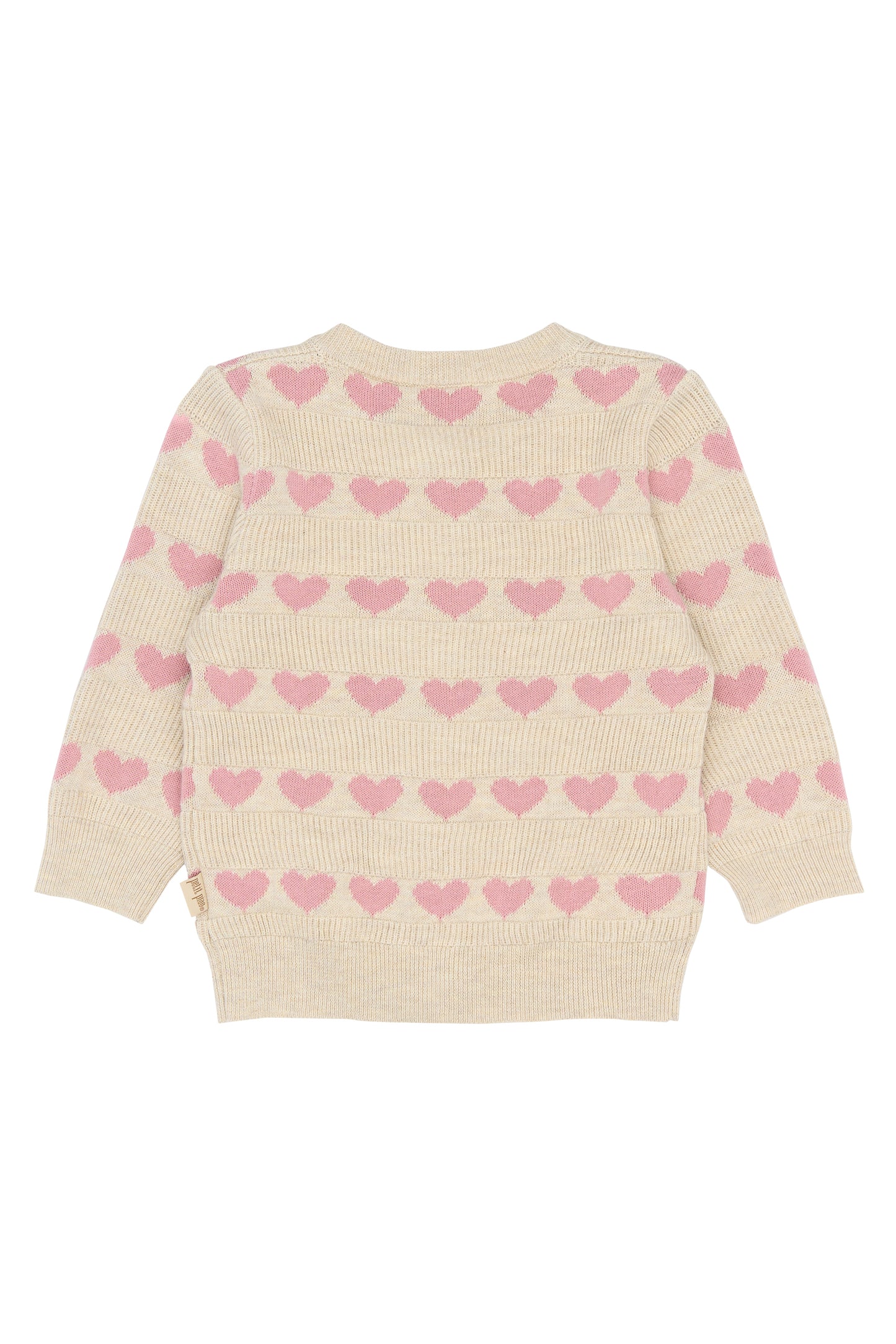 Petit Piao Elia strik Cardigan - Fog Heart