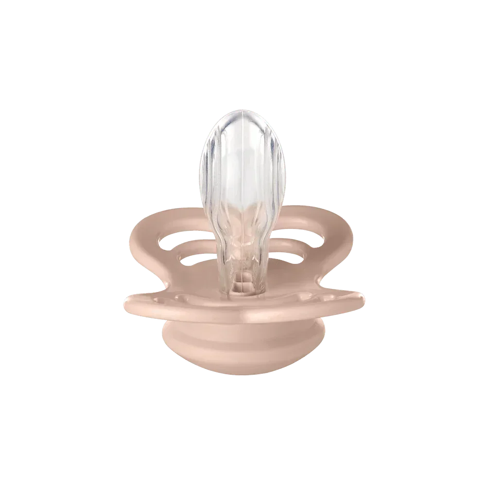 BIBS Supreme silicone Str.2 - Woodchuck/Blush