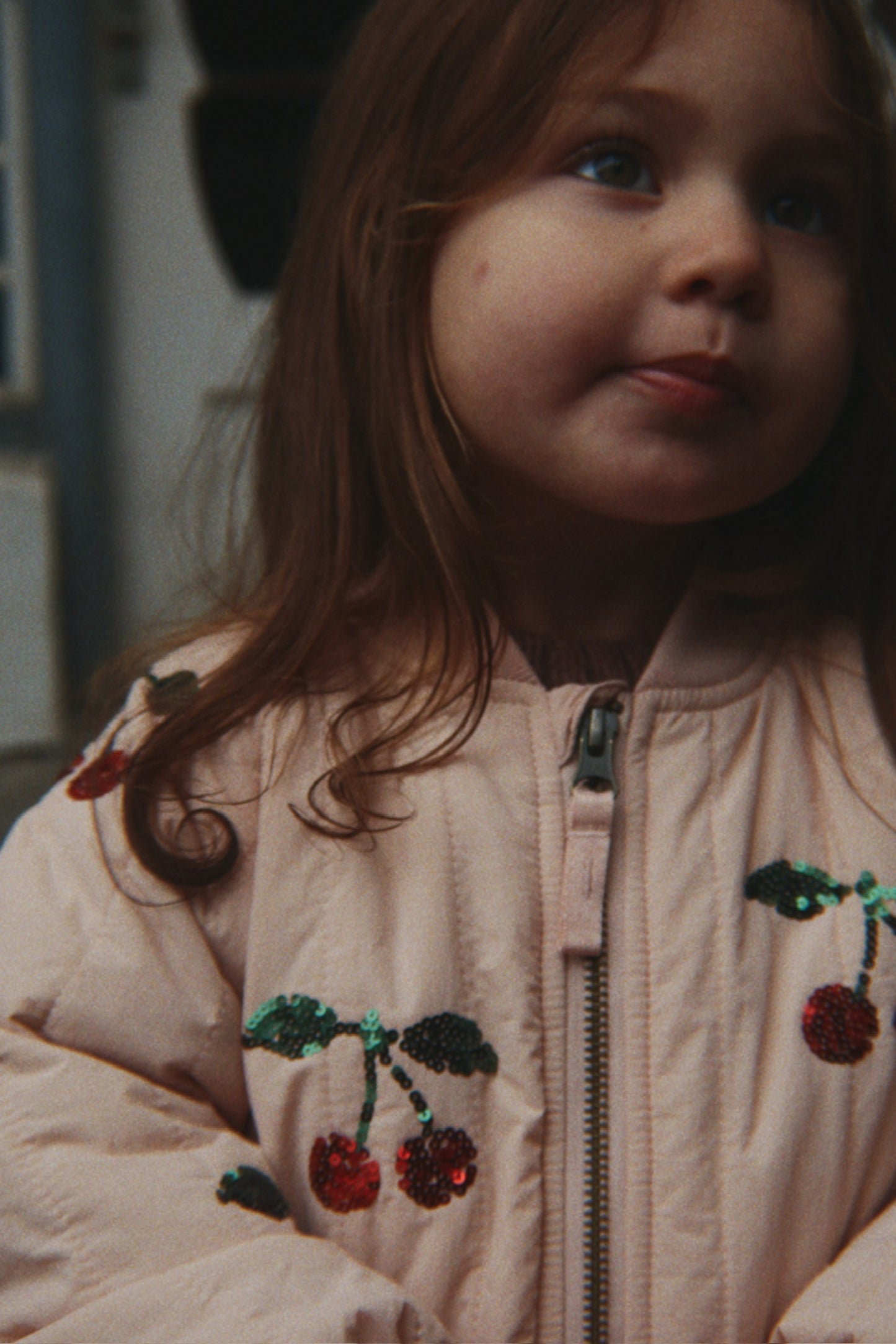 Konges Sløjd JUNO SEQUIN BOMBER JAKKE - CAMEO ROSE