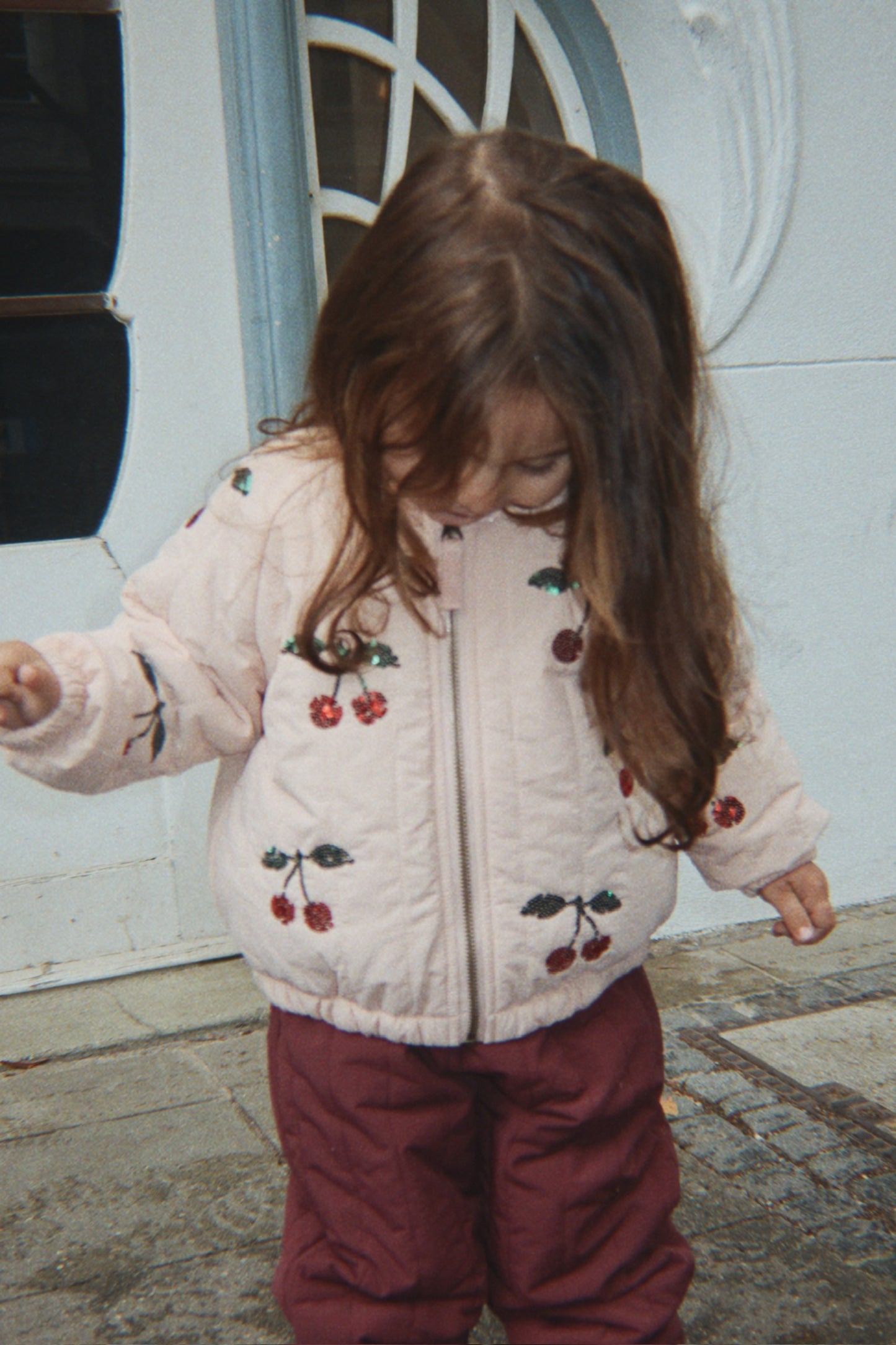 Konges Sløjd JUNO SEQUIN BOMBER JAKKE - CAMEO ROSE