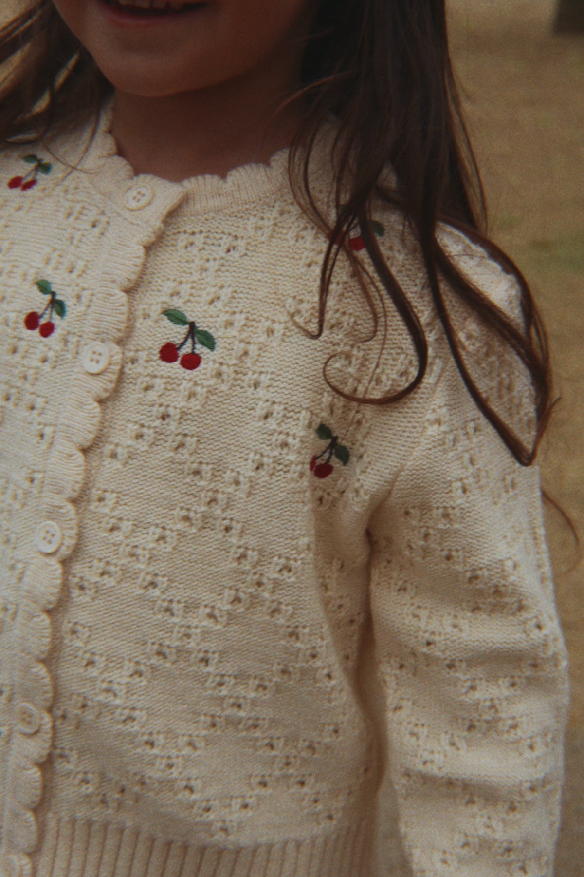 Konges Sløjd COCOLO CARDIGAN - BUTTERCREAM