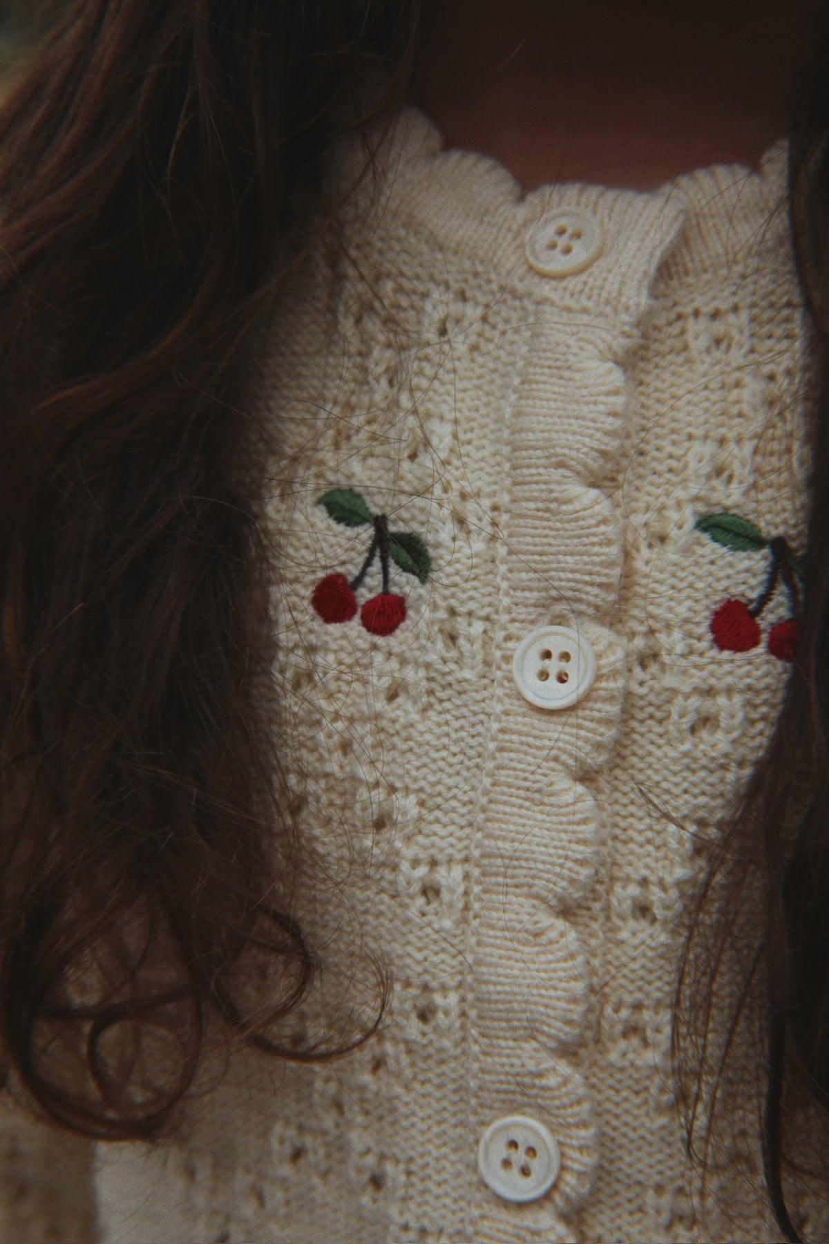 Konges Sløjd COCOLO CARDIGAN - BUTTERCREAM