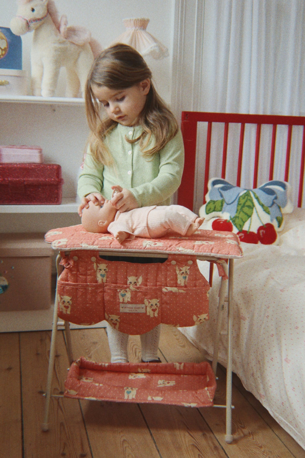 Konges Sløjd CATTIE BABY DUKKE M. LIFT - CIAO MIAO ROSE