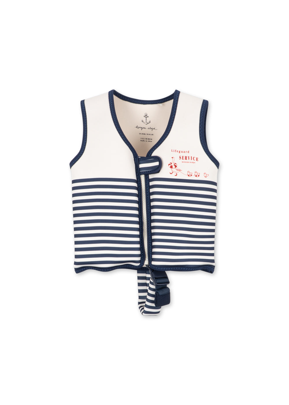 Konges Sløjd ELLIS SWIM VEST - MARIN STRIPE
