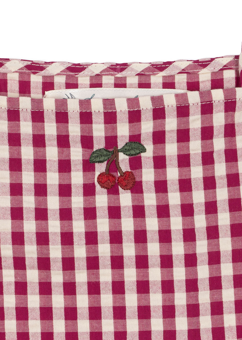Konges Sløjd ISOTTA KJOLE - RASPBERRY CHECK