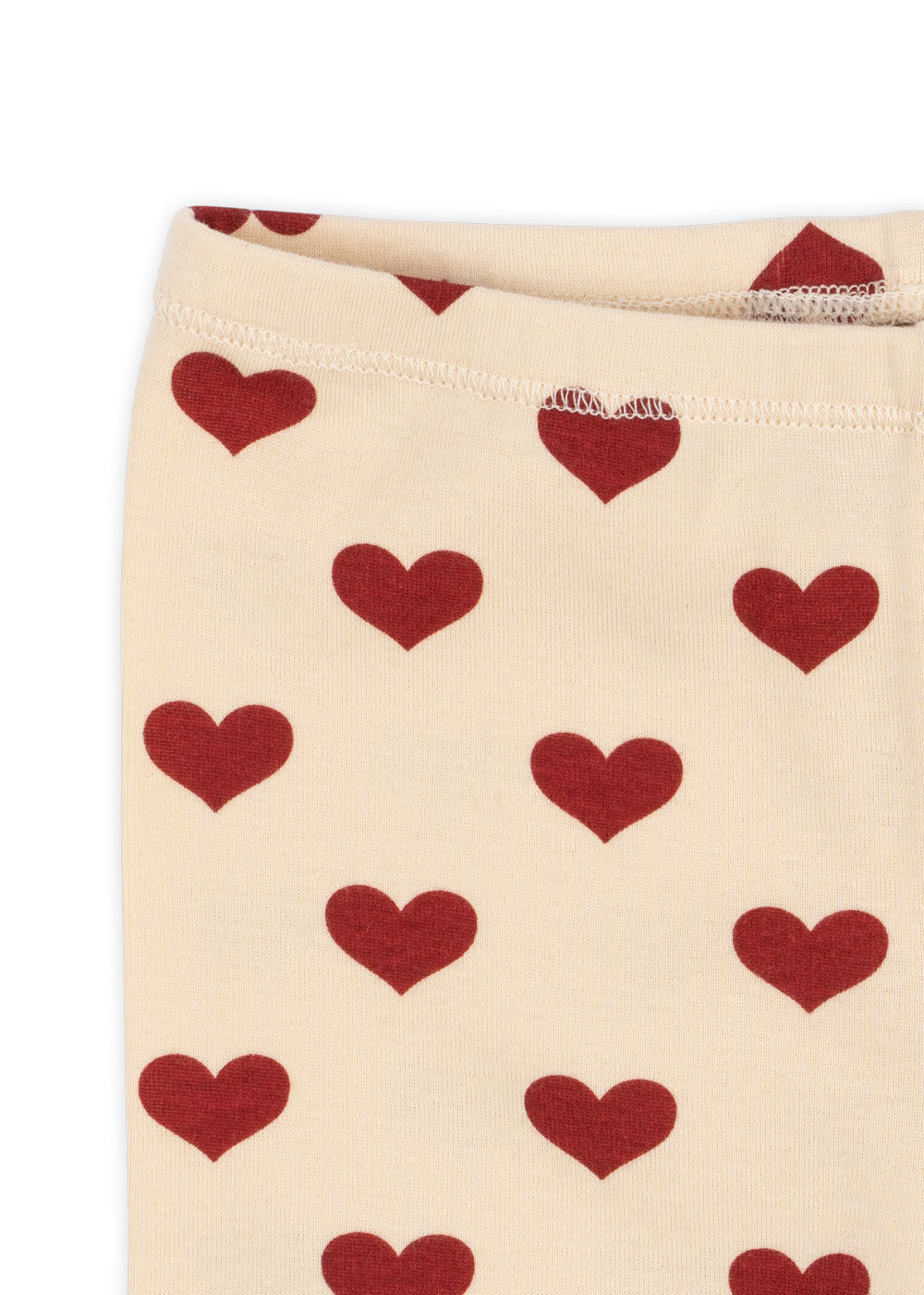 Konges Sløjd SHORT LEGGINGS - AMOUR ROUGE