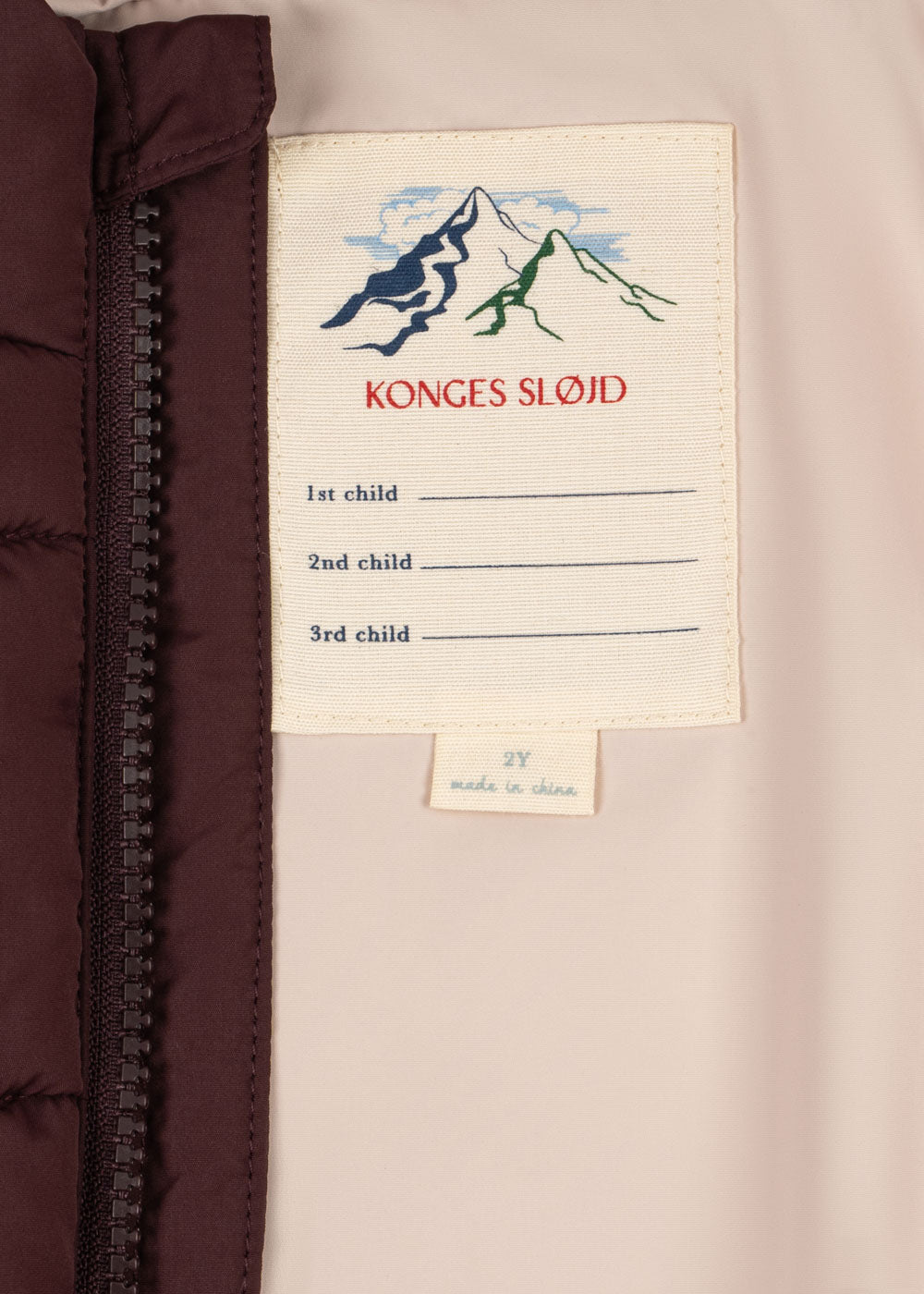 Konges Sløjd ALPI JAKKE - CHOCOLATE BROWN