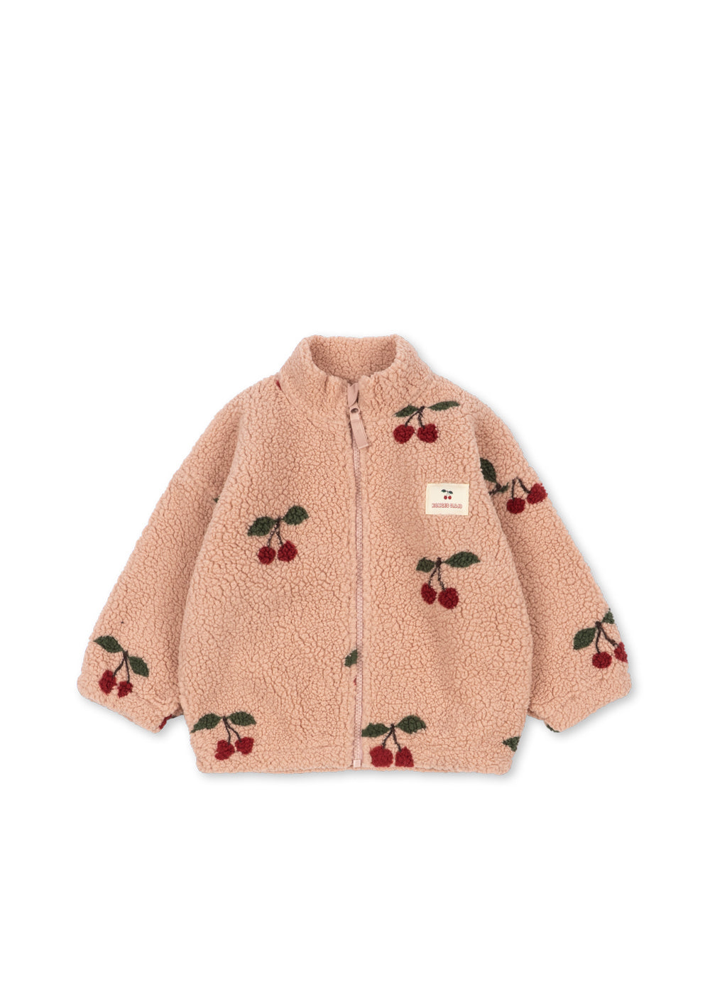 Konges Sløjd JODY TEDDY JAKKE - MA GRANDE CERISE BLUSH