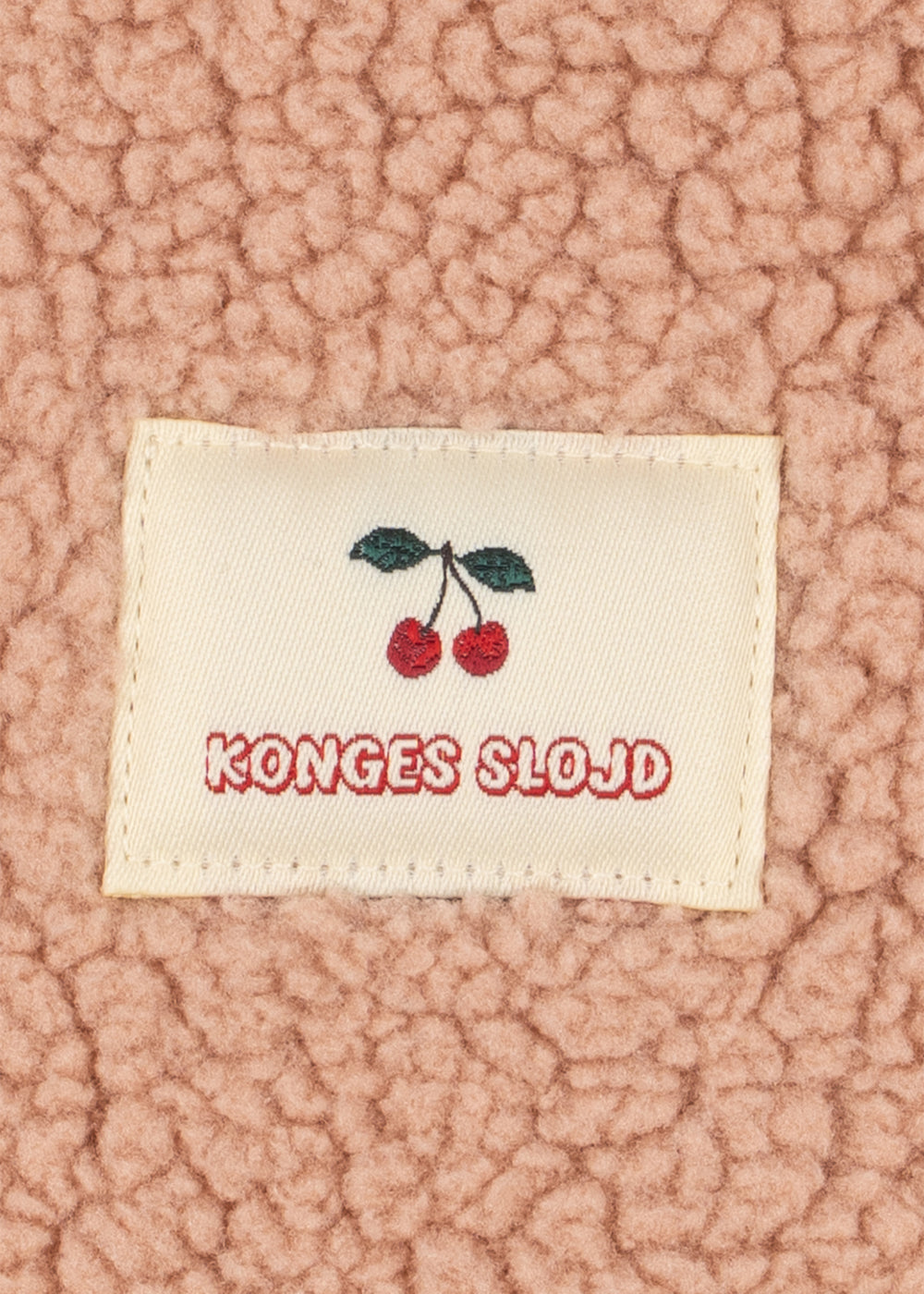 Konges Sløjd JODY TEDDY JAKKE - MA GRANDE CERISE BLUSH