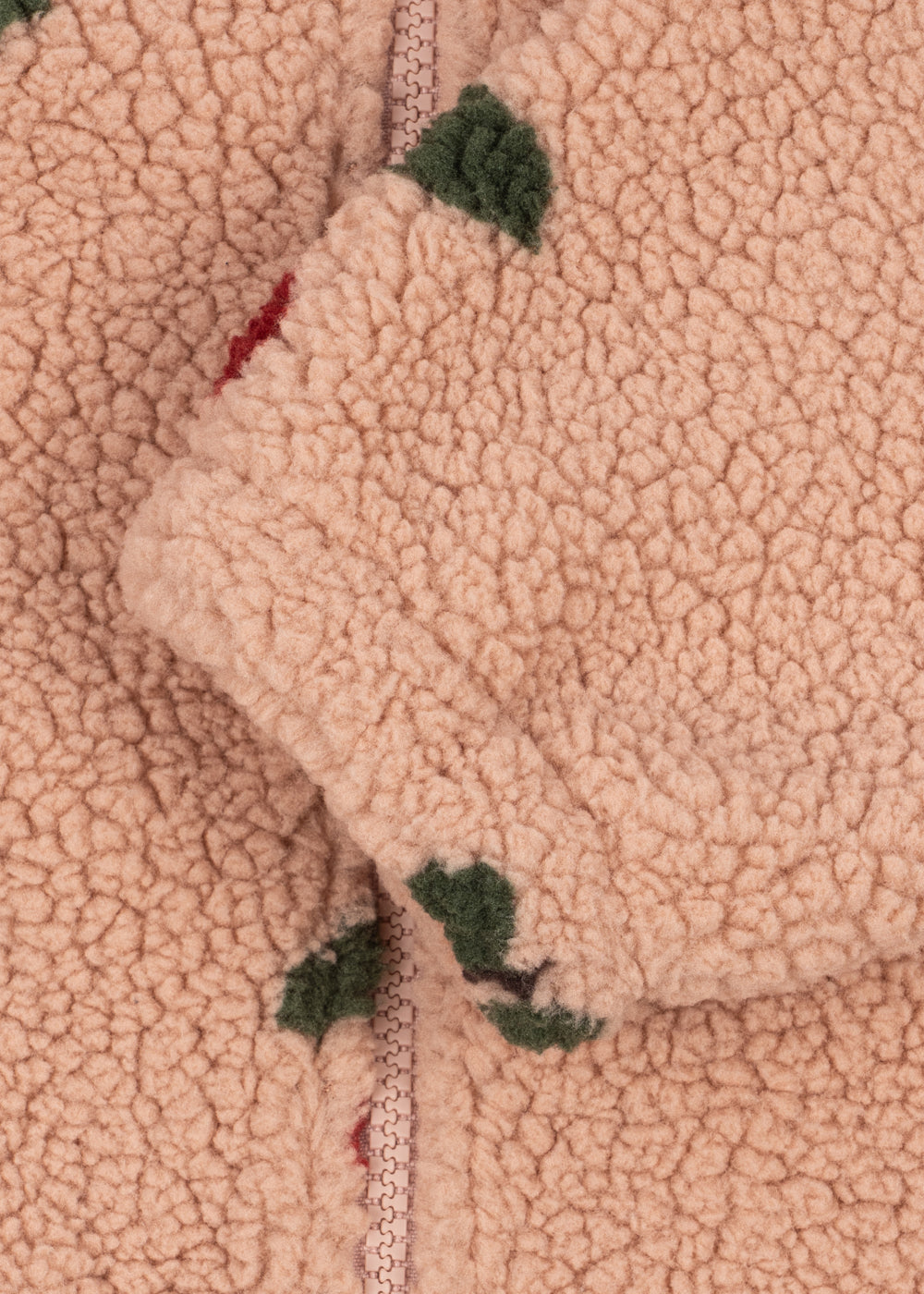 Konges Sløjd JODY TEDDY JAKKE - MA GRANDE CERISE BLUSH