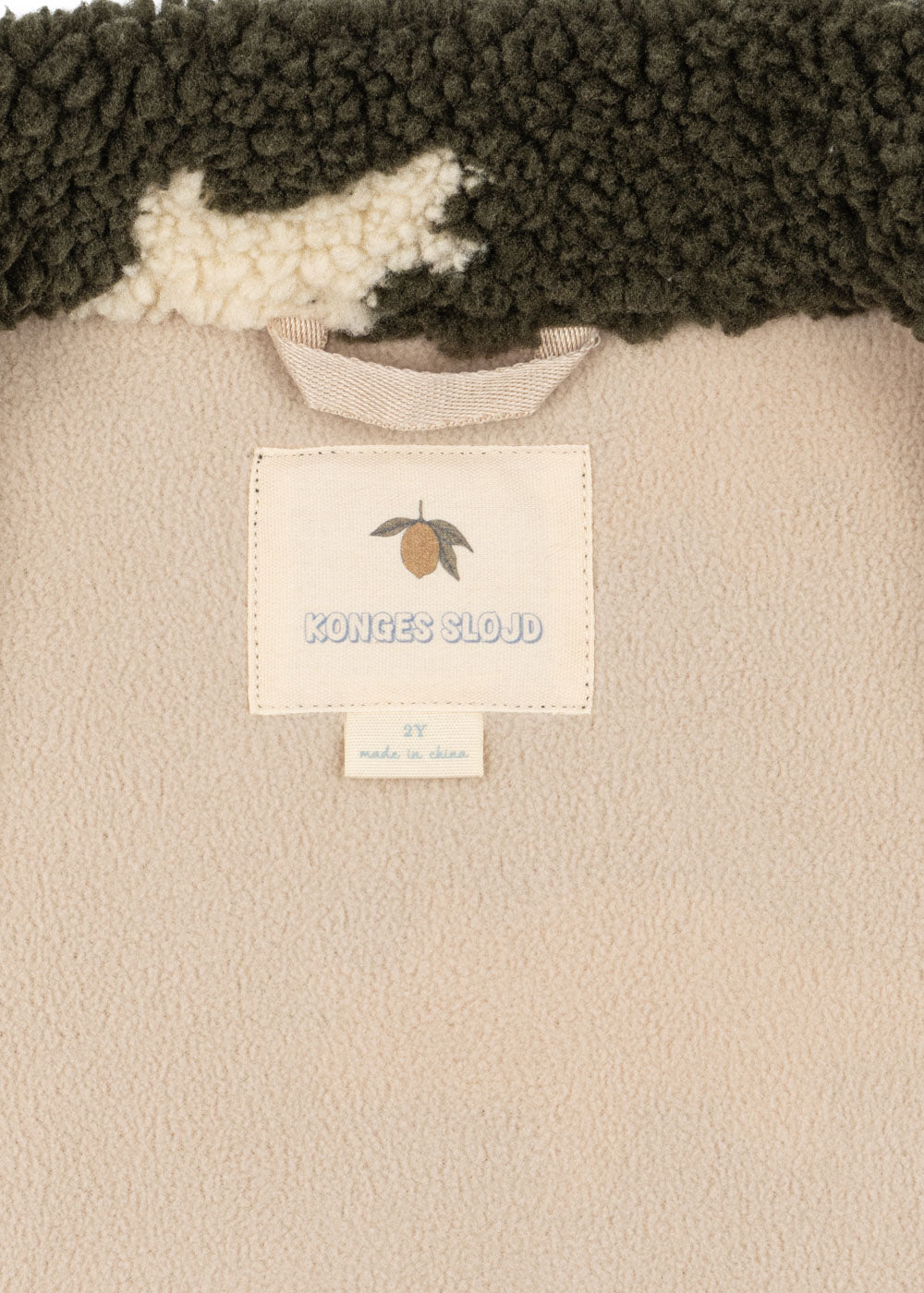 Konges Sløjd JODY TEDDY JAKKE - DINO SILHOUETTE