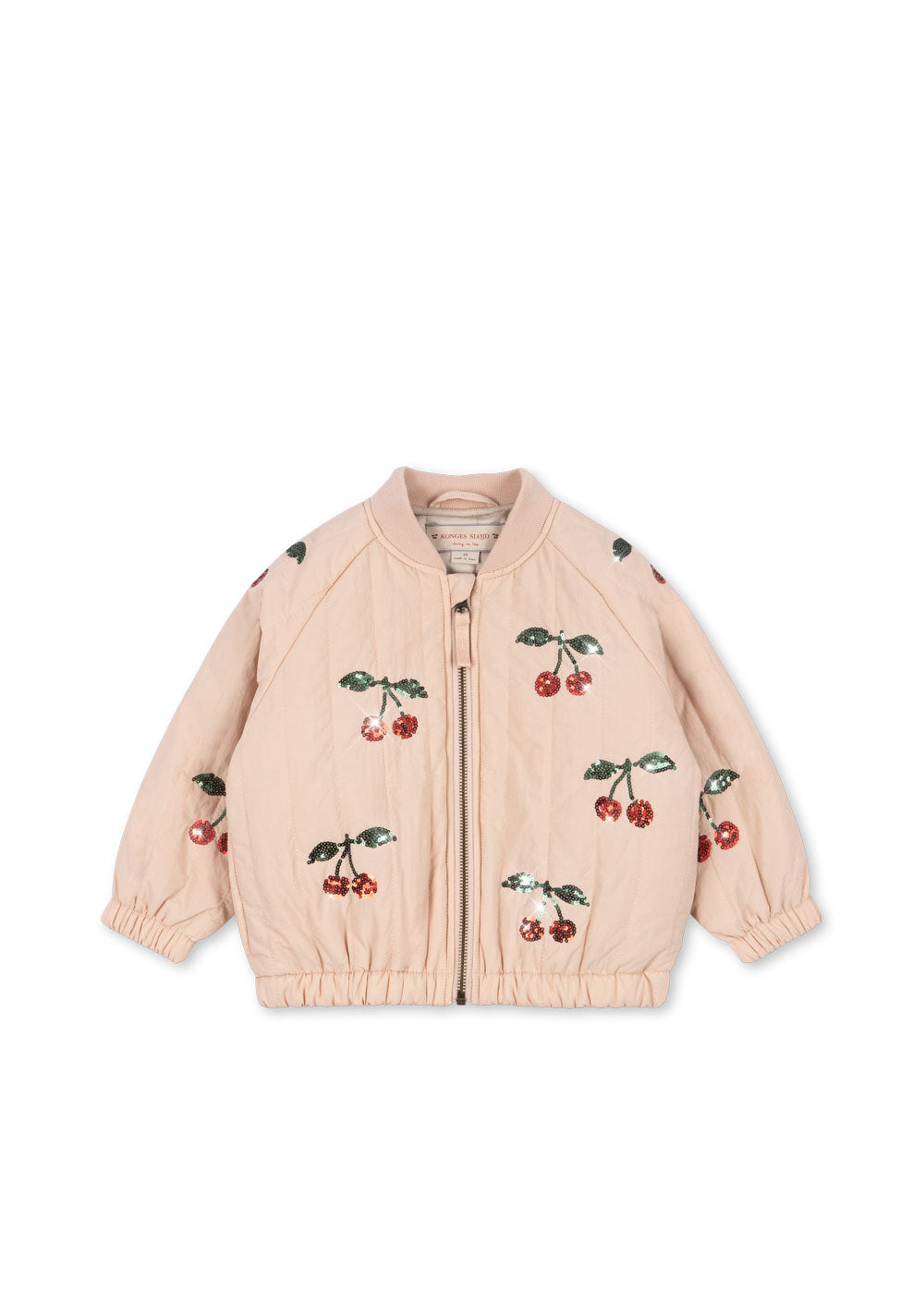 Konges Sløjd JUNO SEQUIN BOMBER JAKKE - CAMEO ROSE