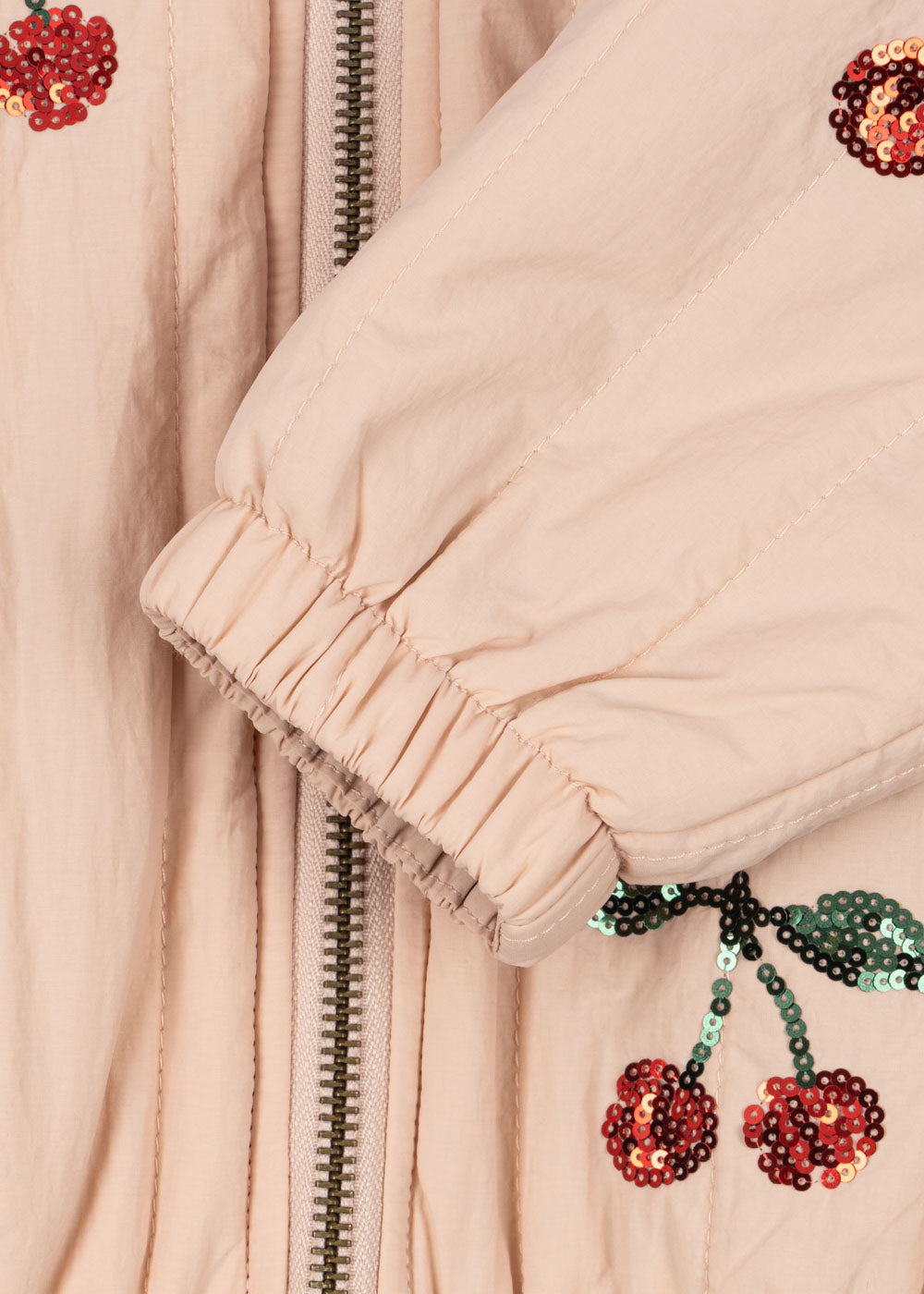 Konges Sløjd JUNO SEQUIN BOMBER JAKKE - CAMEO ROSE
