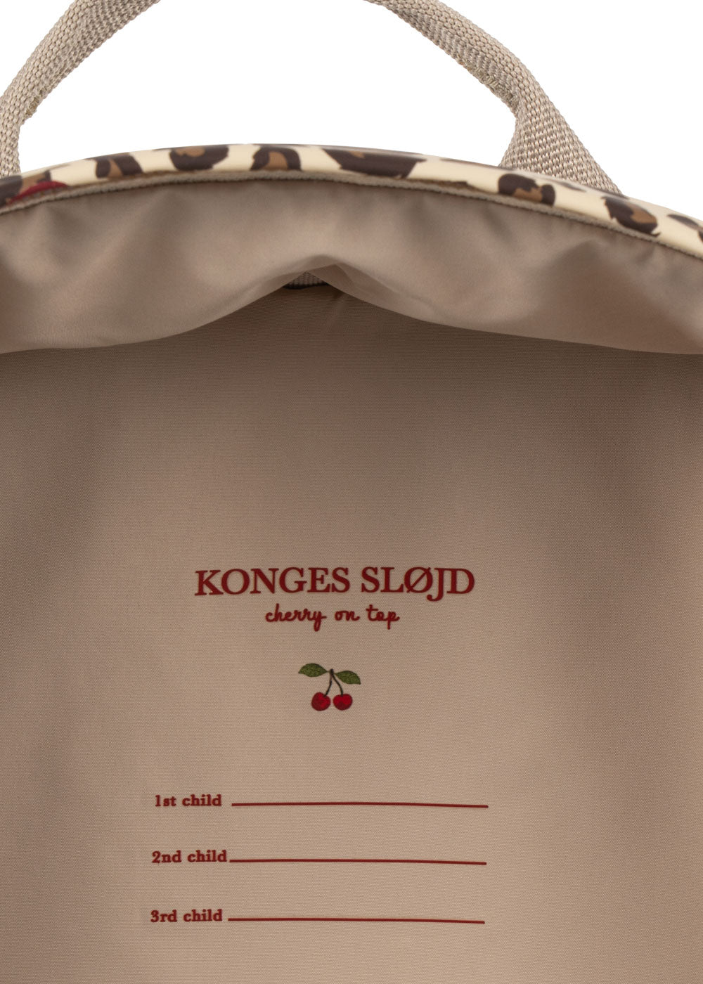 Konges Sløjd RAINY RYGSÆK - LEO CERISE
